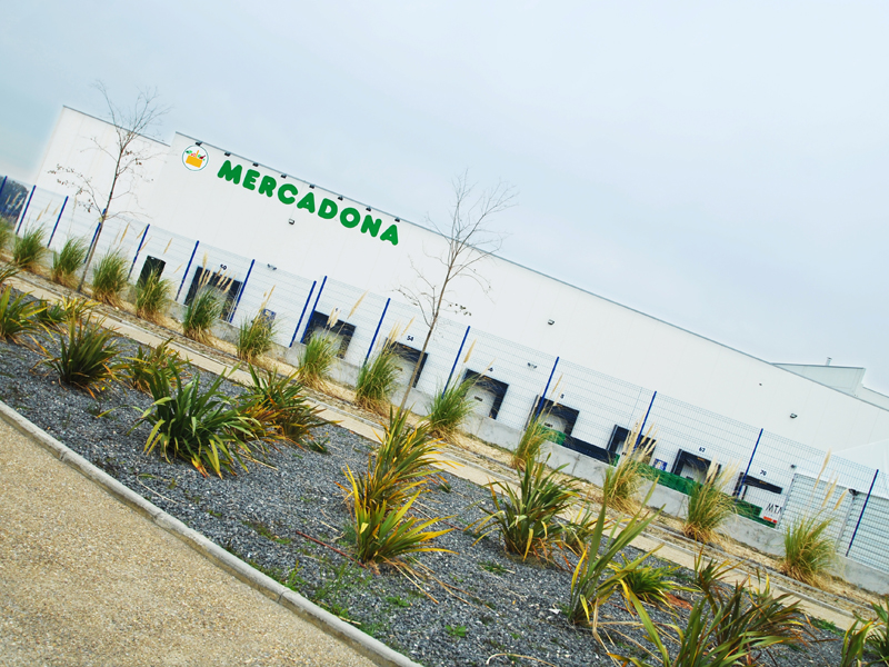 Plateforme logistique MERCADONA 11.000 m2